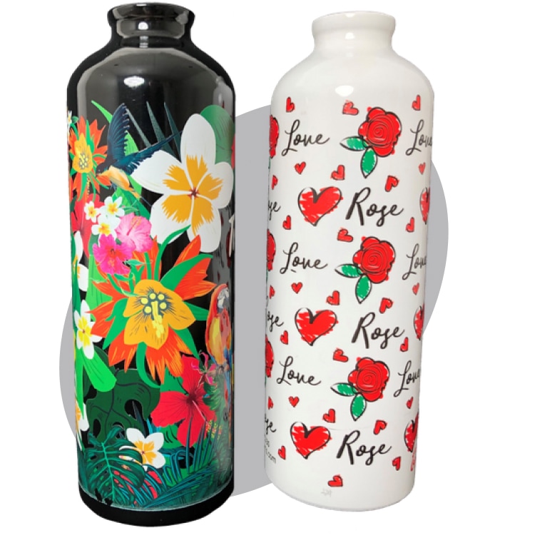 Botellas con diseños personalizados