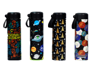 Botellas impresas y diseñadas