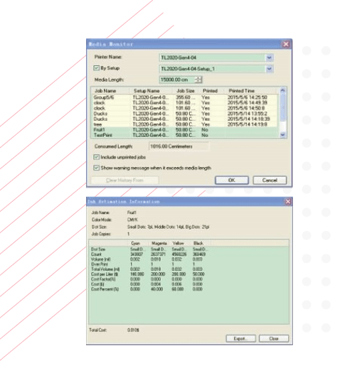 Software de Amica para las impresoras